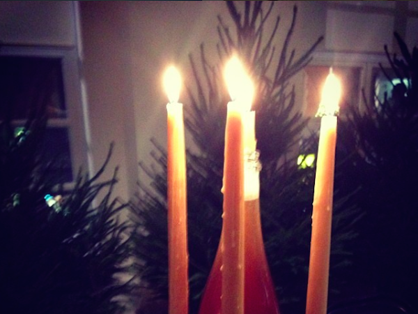 In Praise of Pure Beeswax Candles