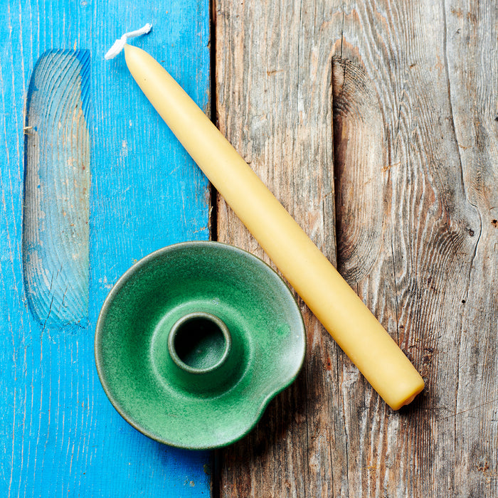 CANDLEHOLDERS GIFT HAMPER - GREEN STANDARD
