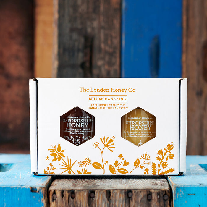 British Honey Duo: Oxfordshire & Shropshire Creamed