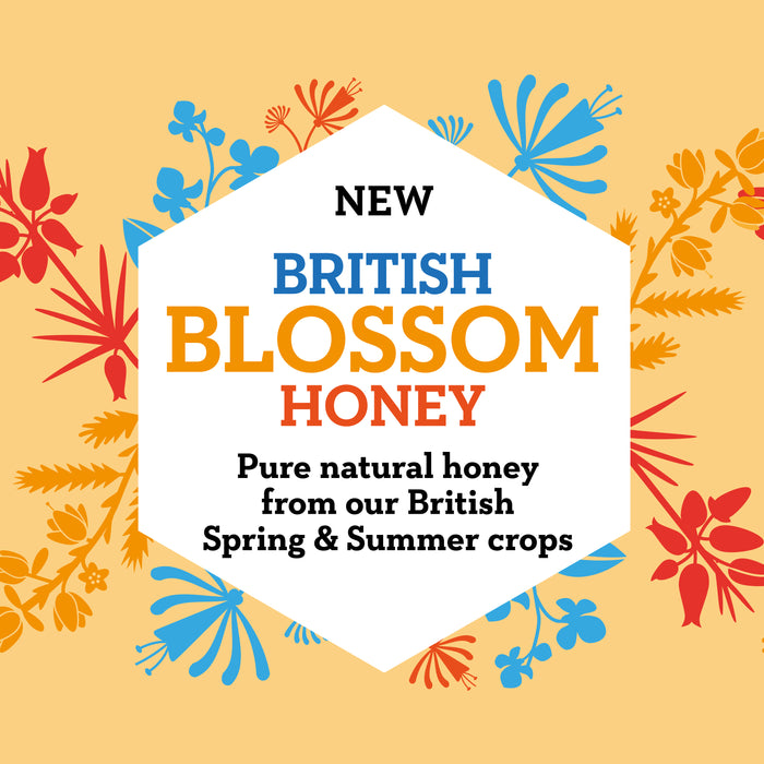 British Blossom Honey, NEW 1kg Tub