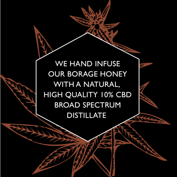CBD Infused British Borage Honey