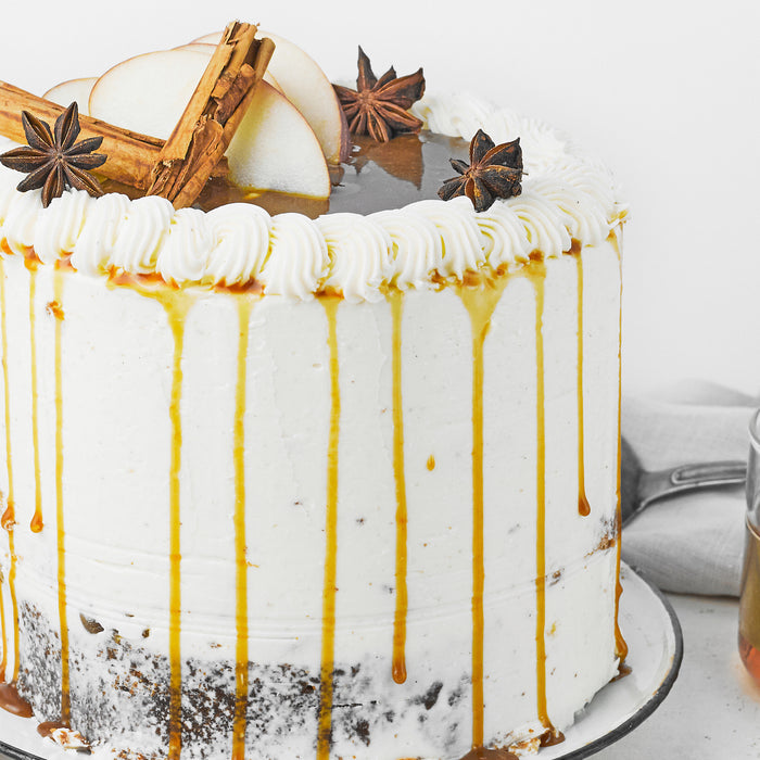 Mulled Apple & Honey Layer Cake