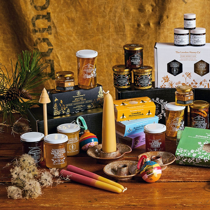 BEEHIVE BAUBLE HONEY HAMPER
