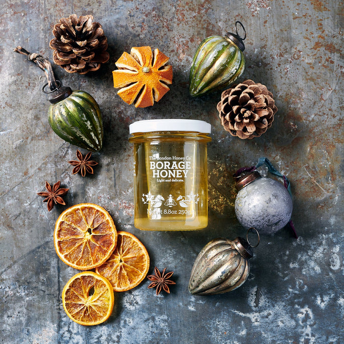 British Honey Hamper, 6 Jars, Pure & Natural Honey