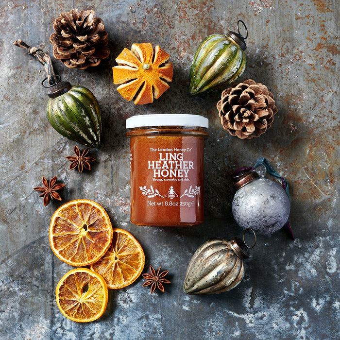 British Honey Hamper, 6 Jars, Pure & Natural Honey