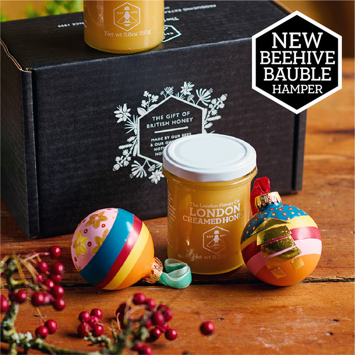 BEEHIVE BAUBLE HONEY HAMPER