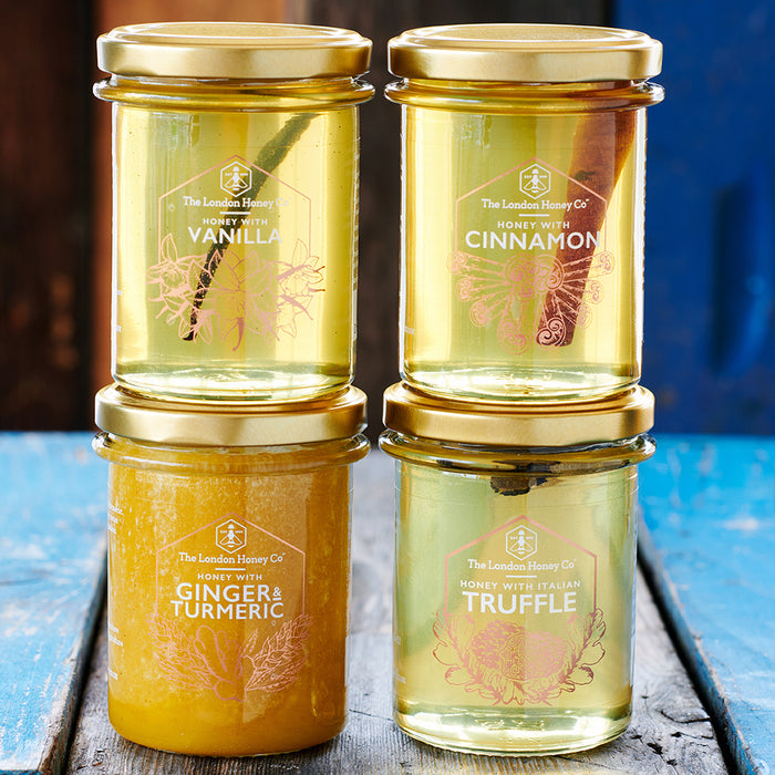 INFUSED PURE HONEY WITH GINGER & TURMERIC 250G