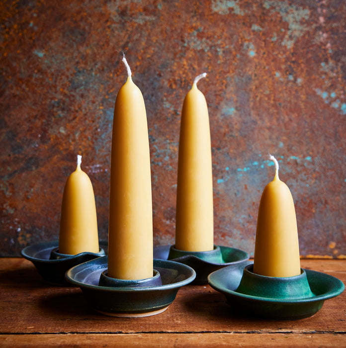 CANDLEHOLDERS GIFT HAMPER - BLUE STUMPY